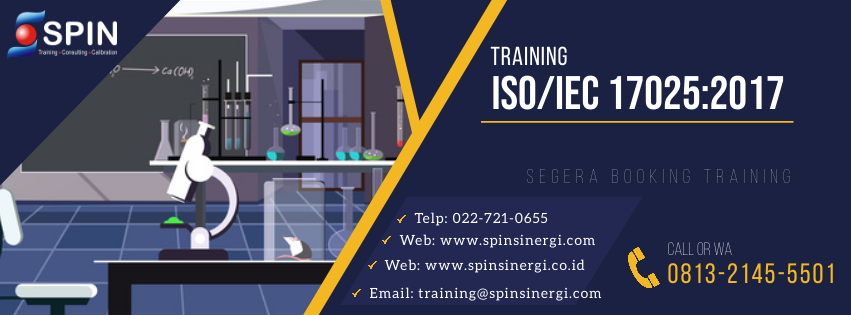 Pelatihan Implementasi ISO 17025 versi 2017